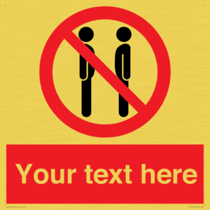 Custom prohibition not face to face